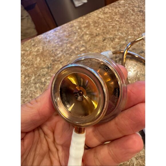 MDF instruments dual head stethoscope rose gold/white - Picture 4 of 4